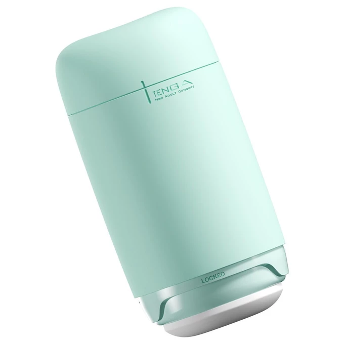 Tenga Puffy Mint Green- Klasický masturbátor s mäkkou textúrou