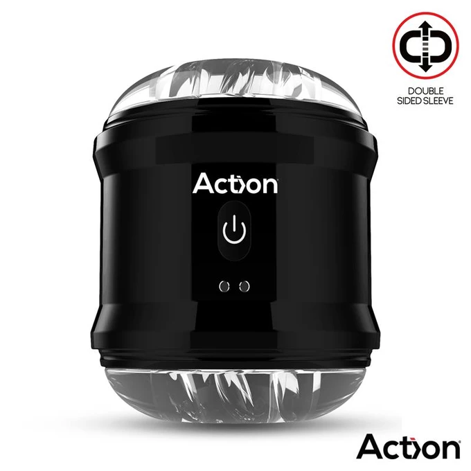 Action Thor Double Sided - Masturbátor s vibrátorom