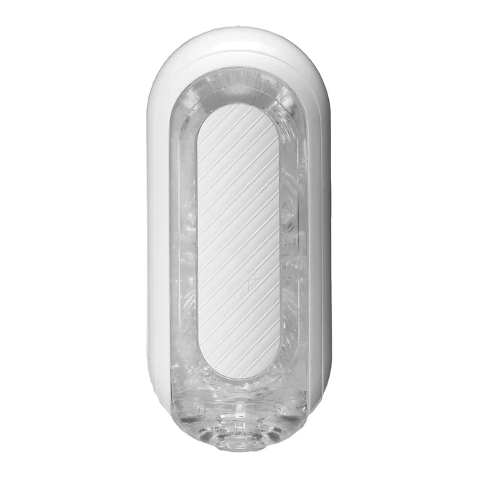 Tenga Flip 0 Gravity - Klasický masturbátor s efektom sania a tlaku, biely