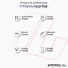 Intoyou Couty Couple toys - Wibrujące jajeczko z funkcją oscylacji, sterowane aplikacją