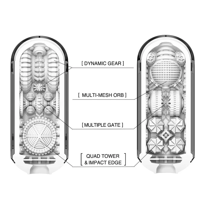 Tenga Flip 0 Gravity - Klasický masturbátor s efektom sania a tlaku