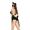 Softline CatWoman - Czarny kostium