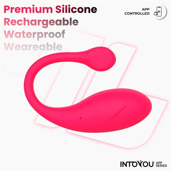 Intoyou Bulby - Vibračné vajíčko ovládané aplikáciou, ružové