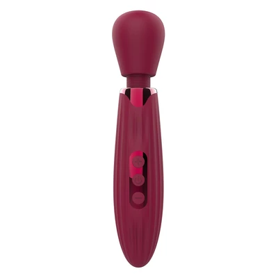 Dream toys Glam Wand - Wibrator typu Wand, Bordowy