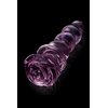 Dream toys Glaze glass Rosebud - Szklany korek analny z różą