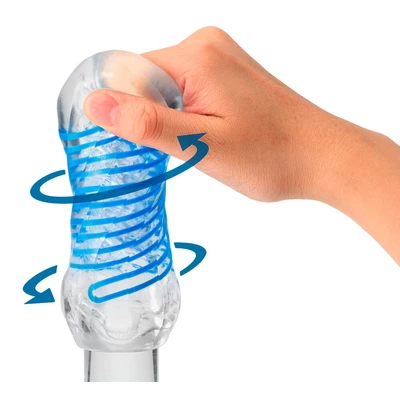 Tenga Spinner DX 01 Drops - Klasický masturbátor s krútiacim efektom