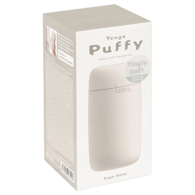 Tenga Puffy Suger White- Klasický masturbátor s mäkkou textúrou
