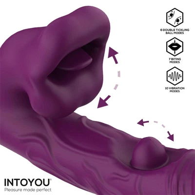 Intoyou Bella Vibe - Vibrátor s efektom zajačika na simuláciu orálneho sexu