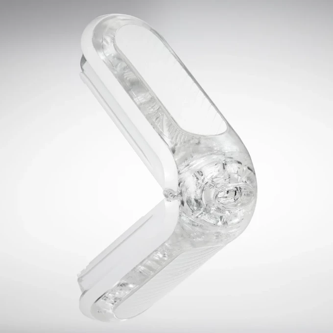 Tenga Flip 0 Gravity - Klasický masturbátor s efektom sania a tlaku, biely