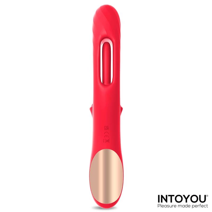 Intoyou Grant - Vibrátor králika s funkciou rotácie a simuláciou orálneho sexu