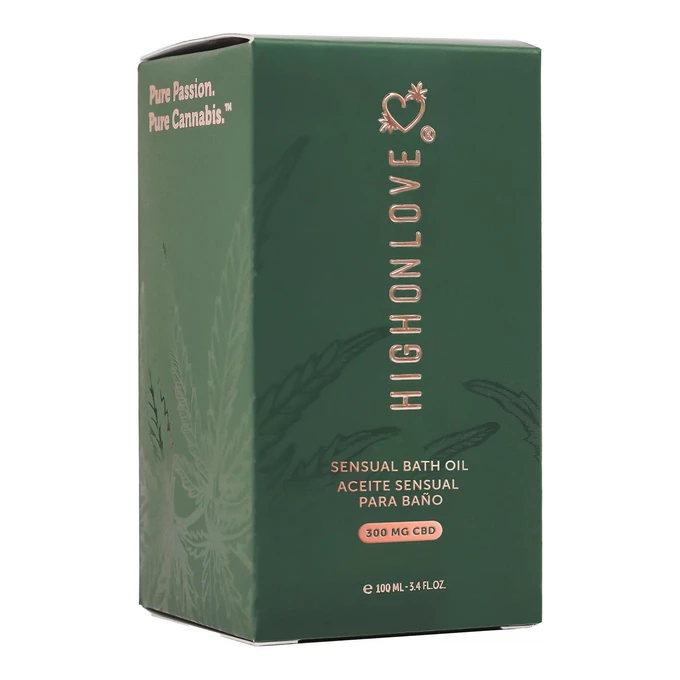 High on love Cbd Bath And Body Oil - Olejek do kąpieli CBD, 100 ml