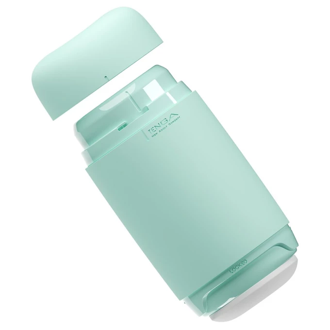 Tenga Puffy Mint Green- Klasický masturbátor s mäkkou textúrou