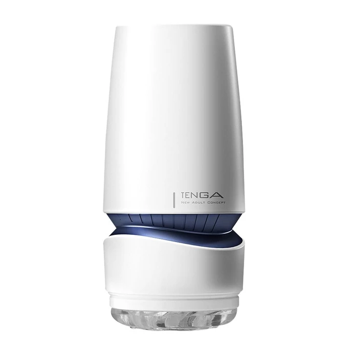 Tenga Aero Cobalt Ring - Klasický masturbátor so sacím efektom a špirálovou štruktúrou