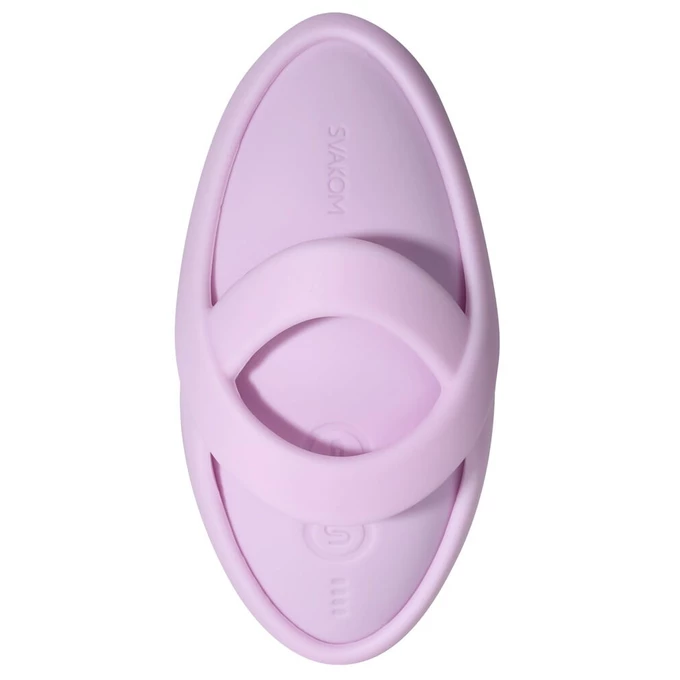 Svakom Echo 2 – Mini vibrátor na prst s odnímateľným puzdrom a funkciou ohrevu, Różowy