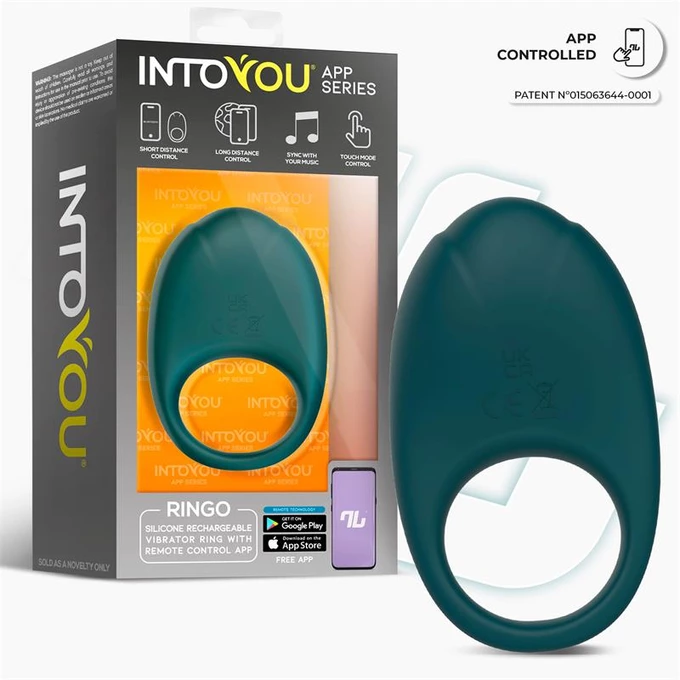 Intoyou Ringo - Vibračný krúžok na penis, ovládaný aplikáciou