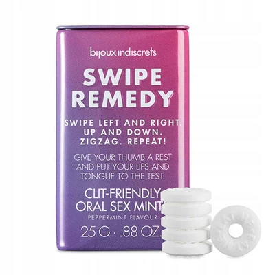 Bijoux Indiscrets Swipe Remedy - Miętówki do seksu oralnego