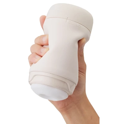 Tenga Puffy Latte Brown - Klasický masturbátor s mäkkou textúrou