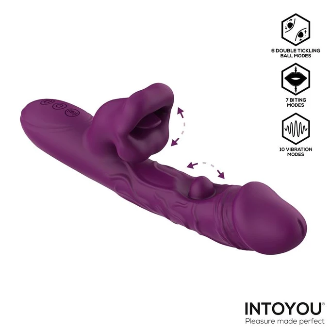 Intoyou Bella Vibe - Vibrátor s efektom zajačika na simuláciu orálneho sexu