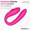 Intoyou Couty Couple toys - Wibrujące jajeczko z funkcją oscylacji, sterowane aplikacją