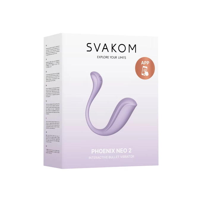 Svakom Phoenix Neo 2 - Interaktívne vibračné vajíčko