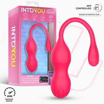Intoyou Kyra Pelvic - Gejša guličky ovládané aplikáciou