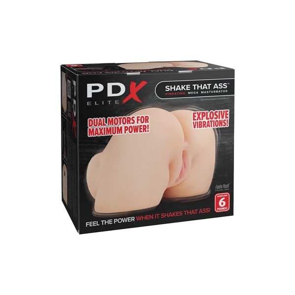 Pipedream PDX Elite Shake That Ass – naturalistický vibračný masturbátor