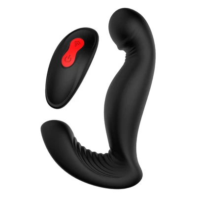 Dream toys Swirling P-Pleasure - Wibrujący masażer prostaty, sterowany pilotem