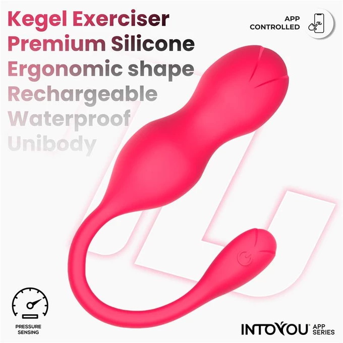 Intoyou Kyra Pelvic - Gejša guličky ovládané aplikáciou