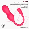 Intoyou Kyra Pelvic - Gejša guličky ovládané aplikáciou