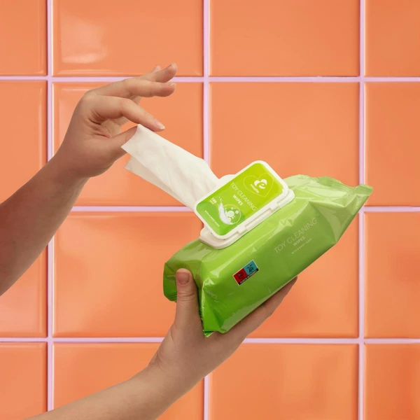 EasyGlide Toy Cleaning Wipes - Čistiace obrúsky, 100 ks