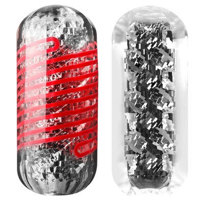 Tenga Spinner DX 02 Bumps - Klasický masturbátor s krútiacim efektom