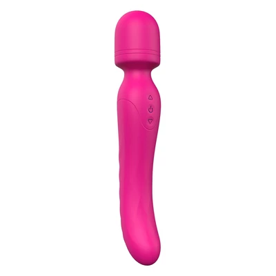 Dream toys Heating wand - Podwójny wibrator typu Wand z funkcją podgrzewania