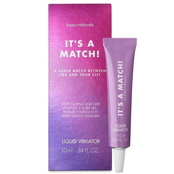 Bijoux Indiscrets It's a match! - Lubrikant s brniacim a hrejivým efektom