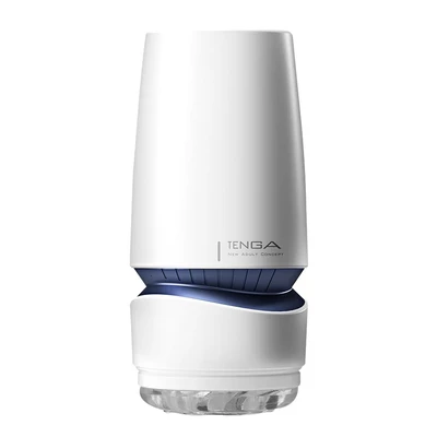 Tenga Aero Cobalt Ring - Klasický masturbátor so sacím efektom a špirálovou štruktúrou