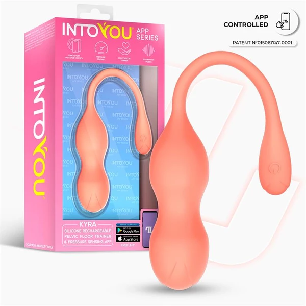 Intoyou Kyra Pelvic - Gejša guličky ovládané aplikáciou
