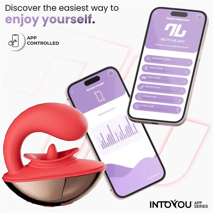 Intoyou Rondy – vibrátor na simuláciu orálneho sexu, ovládaný aplikáciou