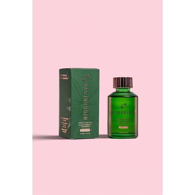 High on love Cbd Bath And Body Oil - Olejek do kąpieli CBD, 100 ml