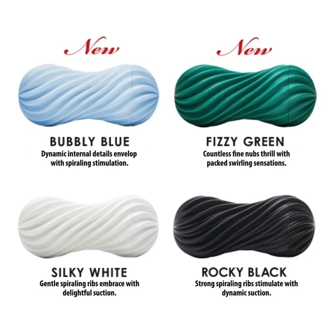 Tenga flex fizzy green - Masturbator klasyczny