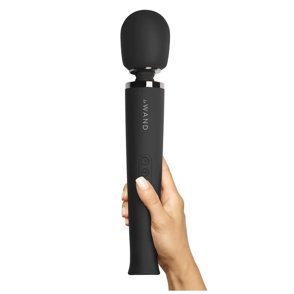 Le wand Rechargeable wand - Premium wibrator typu wand, czarny