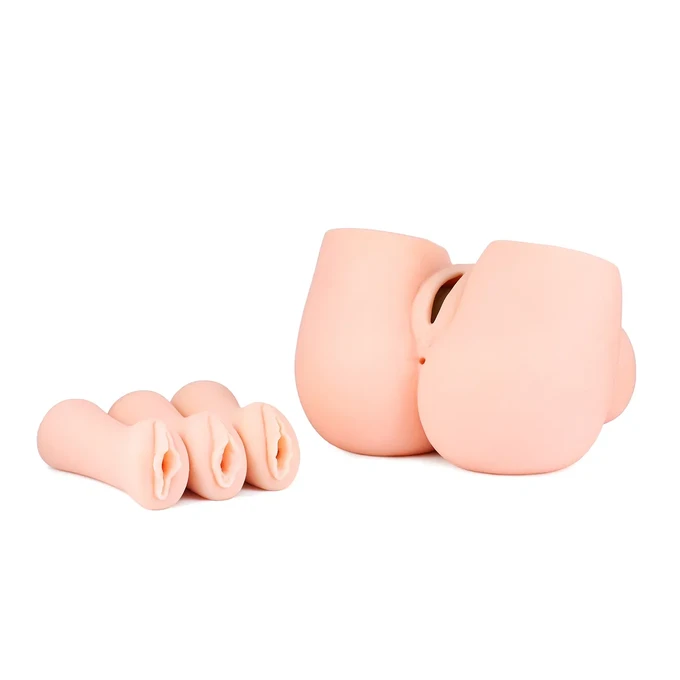 Seiraku Toys The Three Ages - Naturalistický masturbátor s vymeniteľnými tunelmi