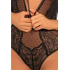 Rene Rofe Aim to Tease - Koronkowe body, czarne