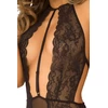 Rene Rofe Hot Pursuit lace - Koronkowe body, czarne