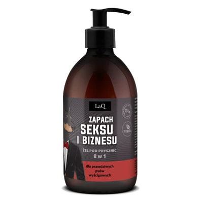 Laq &quot;Doberman o zapachu seksu i biznesu&quot; - Sprchový gél, 500 ml