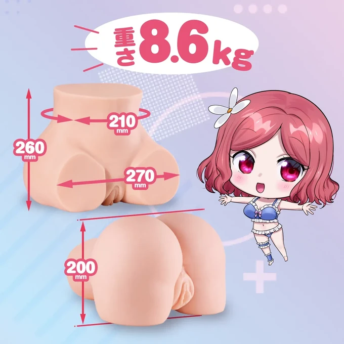 Seiraku Toys The Three Ages - Naturalistický masturbátor s vymeniteľnými tunelmi