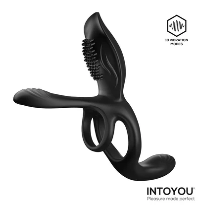 Intoyou Daxer - Wibrujący pierścień na penisa sterowany pilotem