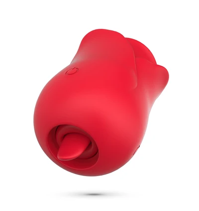 Crushious Rosita - Dwustronny wibrator łechtaczkowy z symulacją seksu oralnego