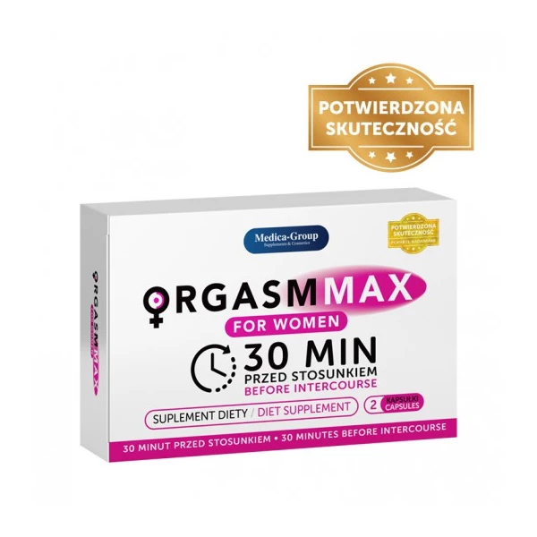 Orgasm Max for Women - tabletki na zwiększenie  libido