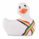 I Rub My Duckie 2.0  - Mini vibrátor v tvare kačičky biely