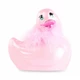I Rub My Duckie 2.0  - Mini vibrátor v tvare kačičky svetlo ružový