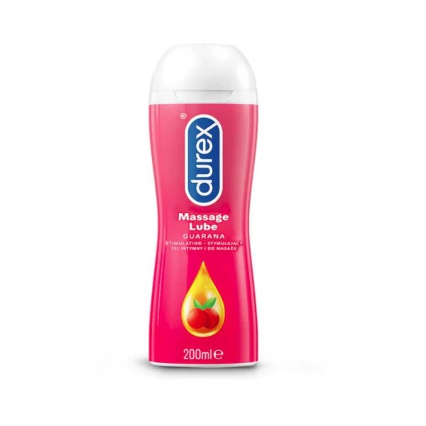 Durex Play do masażu stymulujący  - Intímny gél pomaranč a guarana
